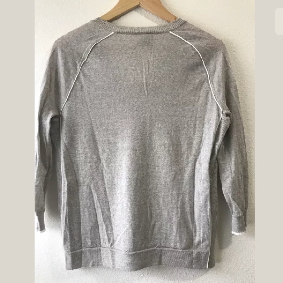 J.Crew Side Panel Merino Wool Sweater Size XS - Picture 3 of 6